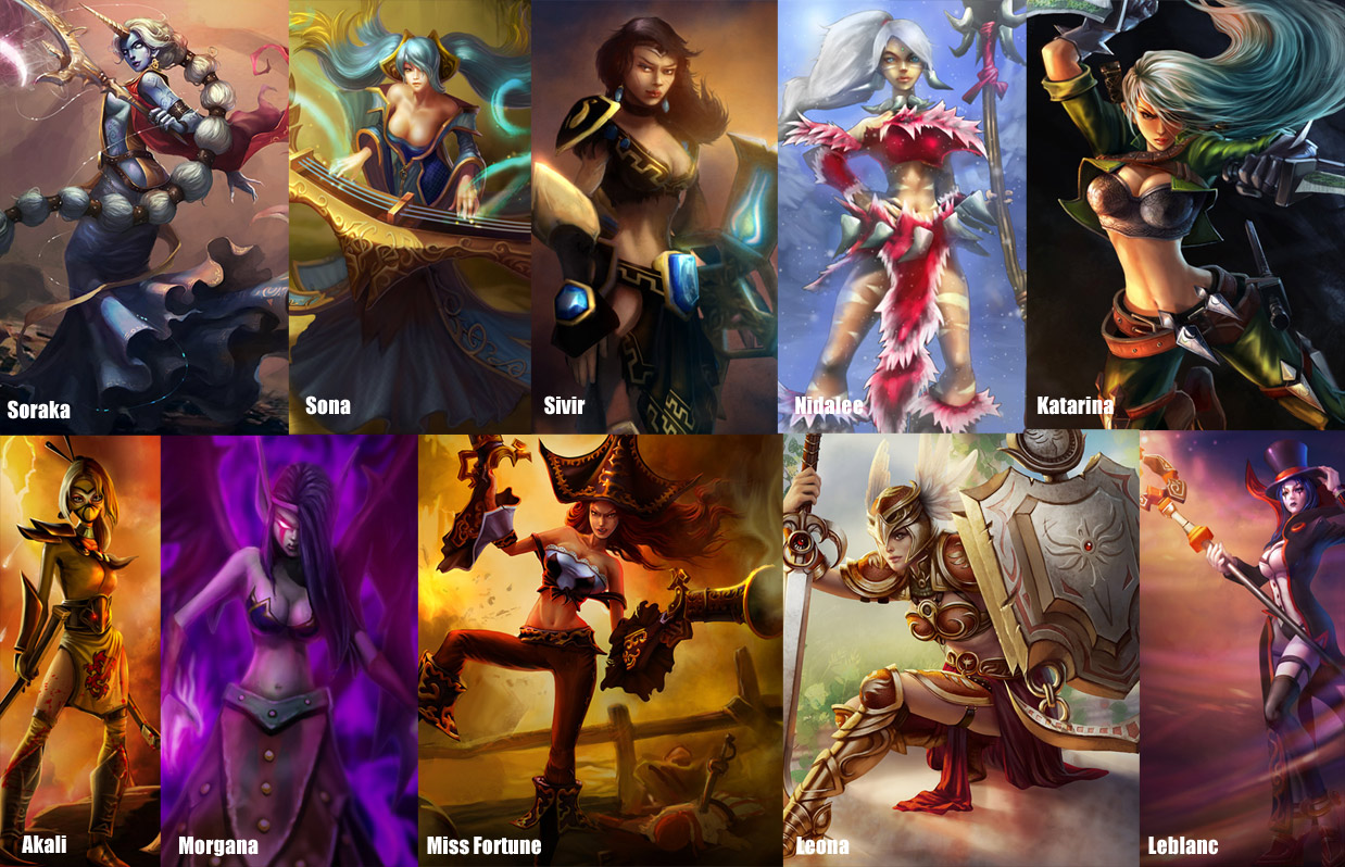 League of Legends: SO MUCH character design fail